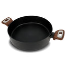 Tegame Ø 28 cm Antiaderente Induzione Silex Elegance Wood Nero