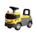 Camion Costruzioni Cavalcabile 60x28x40 cm per Bambini Scania Giallo 