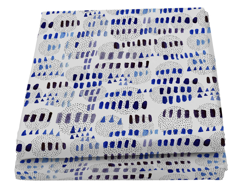 Telo Arredo Copritutto Copridivano in Microfibra Punti e Linee