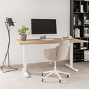 Tavolo Motorizzato Regolabile in a Imballo 1 Pezzo Verniciato Nero Acciaio Emuca