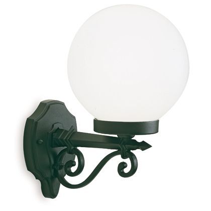 Grande Applique Murale Sphère en Haute Couleur Noire Diamètre 25Cm pour Livos Sphere Line Outdoor online