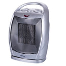 Termoventilatore Caldobagno 1500W Base Rotante Kooper Keramos Grigio