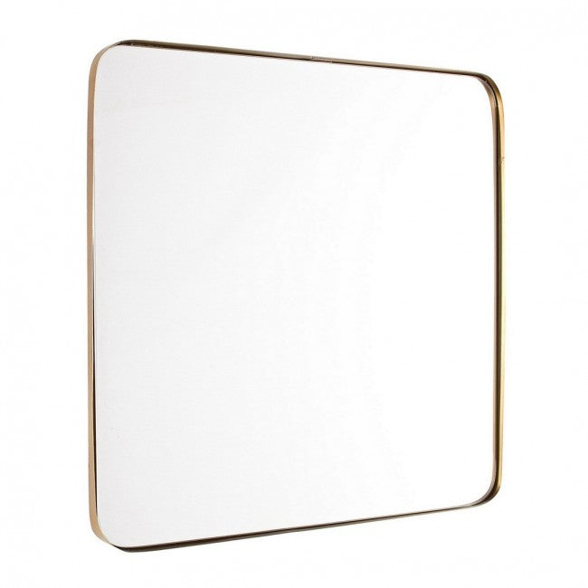 Specchio con Cornice Adhira 60x60 in Metallo