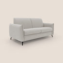 Divano Letto 3 Posti 215x95x96 cm in Tessuto Panna