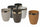 Lot de 6 verres à eau en grès 330 ml Villa d'Este Home Tivoli Naima