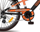 Bicicletta MTB Ragazzo 20” 7V in Metallo Sportivo Arancio