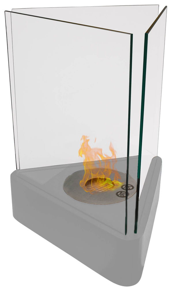 online Table Cheminée Bioéthanol 46x34 cm Karlsen Rodi Blanc