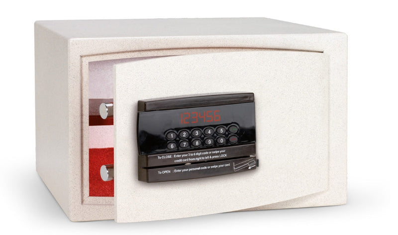 Cassaforte A Mobile Hotel Con Lettore Di Carta Magnetica + Pass Technomax