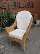 Poltrona da Giardino in Rattan Miele