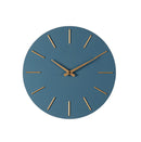 Orologio da Parete  Ø40x5 cm in Legno TimeLine Blu