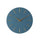 Orologio da Parete  Ø40x5 cm in Legno TimeLine Blu