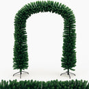 Arco Natalizio Verde 200 x 240 cm con 1166 Punte Foltissimo con Base in Metallo
