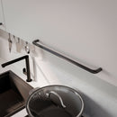 Set 20 Maniglie per Mobili 224 mm in Zama Emuca Zagreb Nero