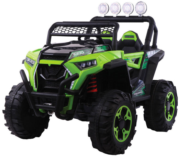 prezzo Voiture Electrique Enfant 12V Tout-Terrain 4x4 Kidfun Cross Country Vert