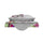 Housse de couette double avec impression sur le sac et taies d'oreiller Kio641