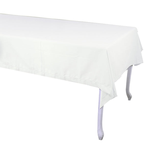 Nappe rectangulaire 140x180 cm en coton 180 g/m² Juliette Blanc online
