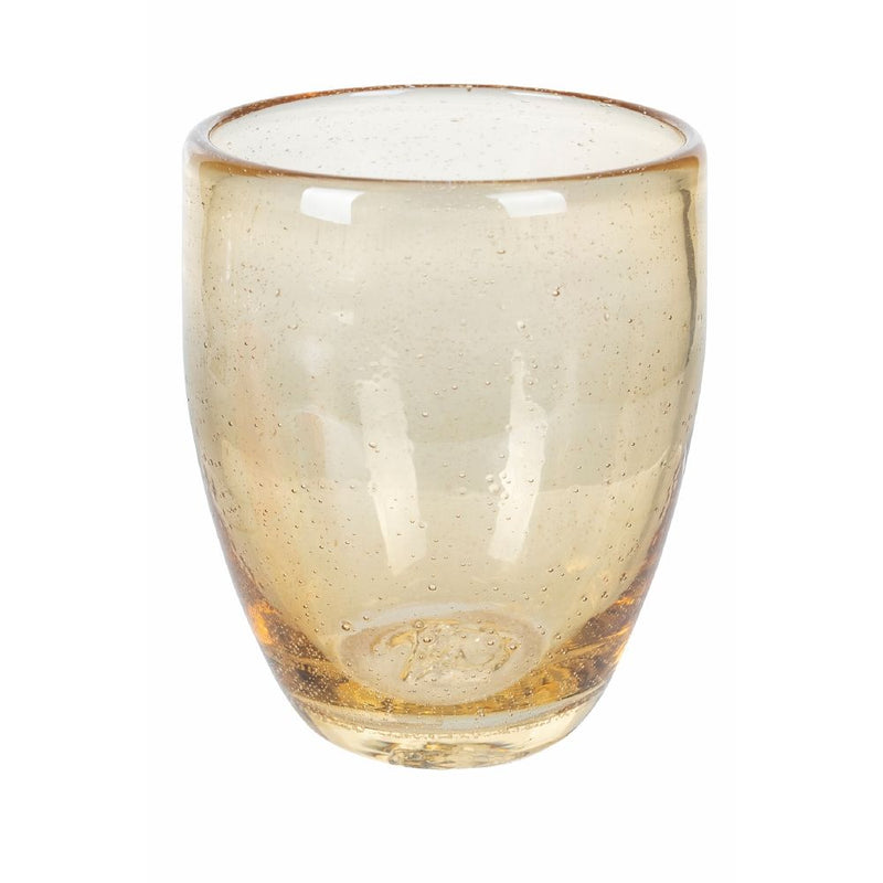 Set 6 Bicchieri Acqua Acapulco Sunset in Vetro VdE Tivoli 1996 Rosso