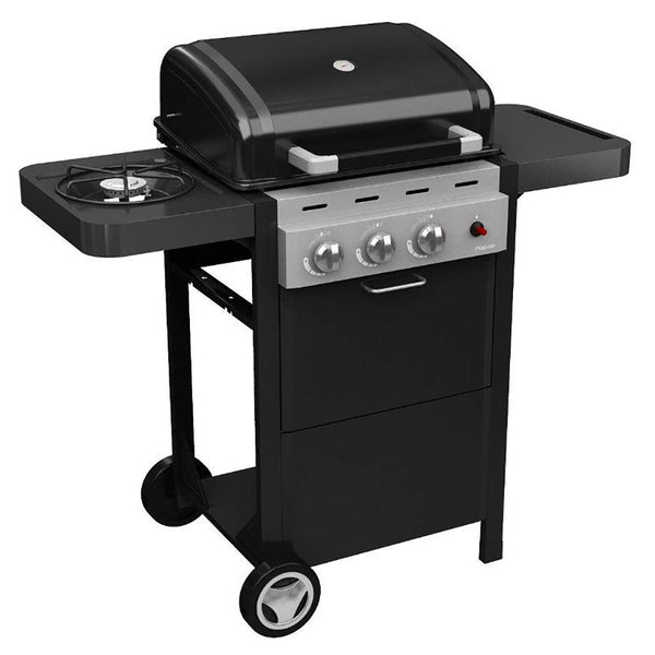 Barbecue à Gaz GPL Pierre de Lave 2 Brûleurs 8,1kW avec Brûleur Latéral Sochef Piùgusto sconto
