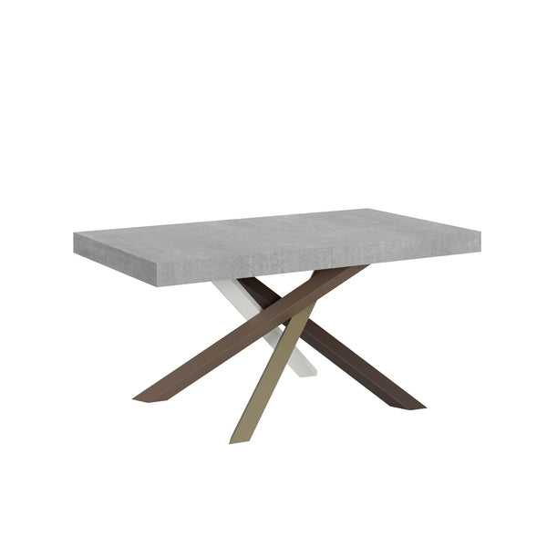 Tavolo Allungabile 160-420x90x77 cm Volantis Cemento prezzo