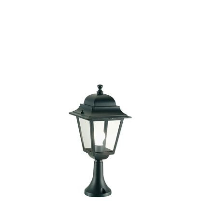 online Poteau de lampe de la porte de couleur noire pour l'extérieur Square Line Sovil
