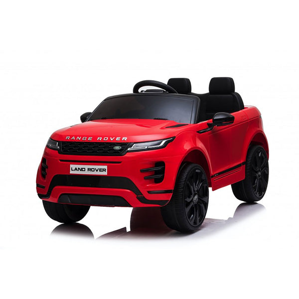 Macchina Elettrica per Bambini Licenza Land Rover Evoque 12V con Telecomando Rosso sconto
