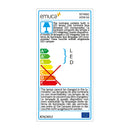 Barra Appendiabili per Armadio a Batteria 40,8-55,8 cm con LED Bianco Naturale e Sensore di Movimento Emuca