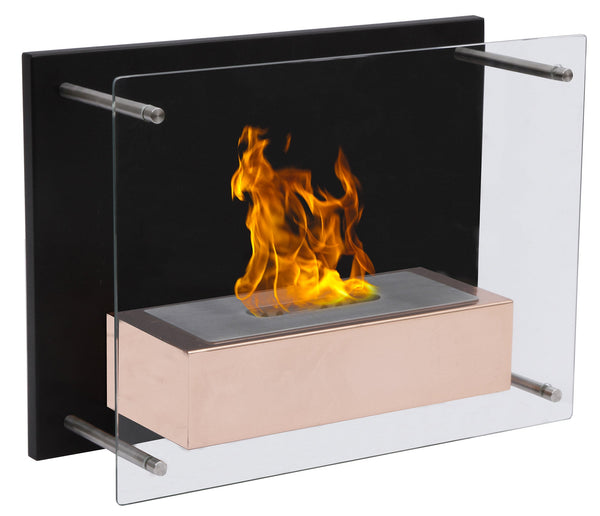 acquista Cheminée Bioéthanol Murale 45x34x16 cm Vannini Fuchs Junior Rosè