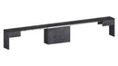 Panca Allungabile 66/290x25x45 cm Pratika Singola A Grigio Ardesia  