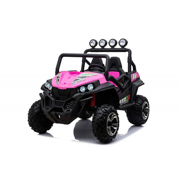online Macchina Elettrica per Bambini Licenza Ufficiale Polar 24V Fuoristrada 2 Posti Rosa