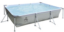 Piscina Fuori Terra Rettangolare 300x207x70cm Jilong Grigia