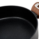 Tegame Ø 28 cm Antiaderente Induzione Silex Elegance Wood Nero