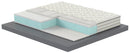 Materasso in Memory Rivestimento X-System Carbon H24 Valiani Christal Varie Misure