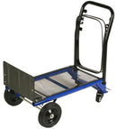 Carrello Portapacchi 2 in 1 con Portasacco in Metallo Tosini Blu