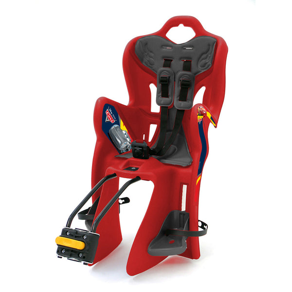 Siège arrière de vélo pour enfants 22 kg avec licence Disney Cars prezzo