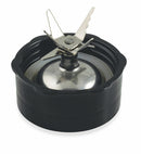 Frullatore Elettrico 500W Bicchiere 1,5 Litri 2 Velocità Kooper Nero