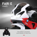 Mini Moto Elettrica per Bambini 6V con Licenza BMW S1000RR Rossa