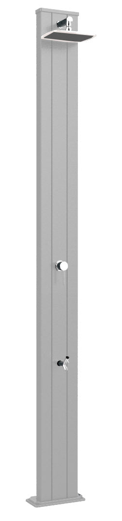 prezzo Doccia da Esterno Giardino Miscelatore e Lavapiedi Arkema Spring S Bianco Crema