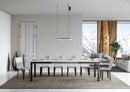 Tavolo Allungabile 120-380x90x77 cm Everyday Evolution Bianco Frassino