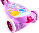 Monopattino Elettrico a Batteria 3 Ruote per Bambini Sparabolle con Licenza Disney Princess