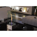 Camino a Bioetanolo da Tavolo 25x65x25 cm Megan Acciaio Inox