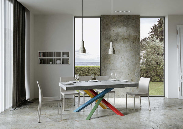 online Tavolo 160x90x77 cm Volantis Fix Cemento