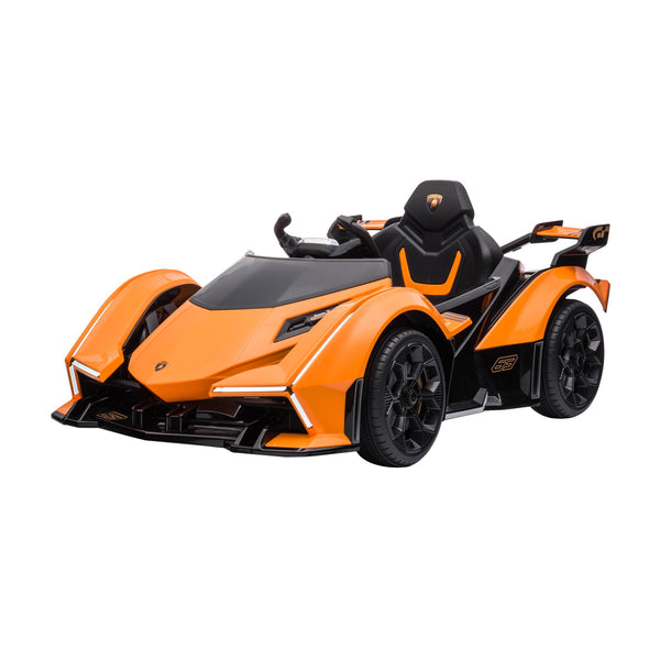Macchina Elettrica per Bambini 12V con Licenza Lamborghini V12 Vision Gran Turismo Arancione acquista