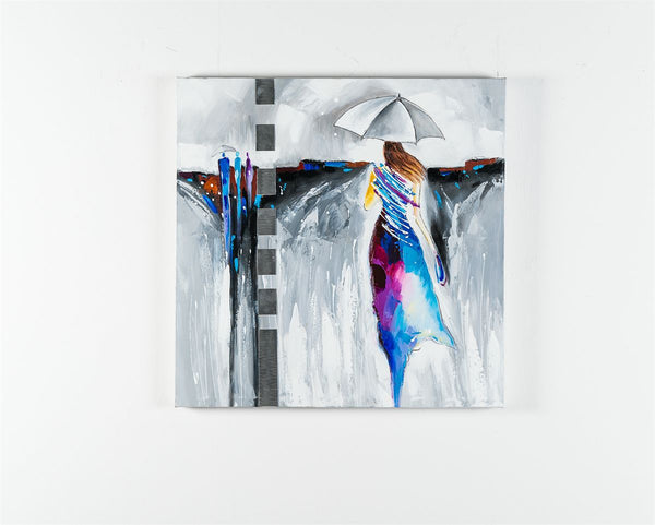 acquista Peinture à l'huile sur toile. Cadre en bois Rêves