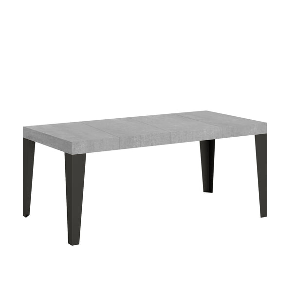Tavolo Allungabile 90/246x90x77 cm Flame Premium Cemento sconto