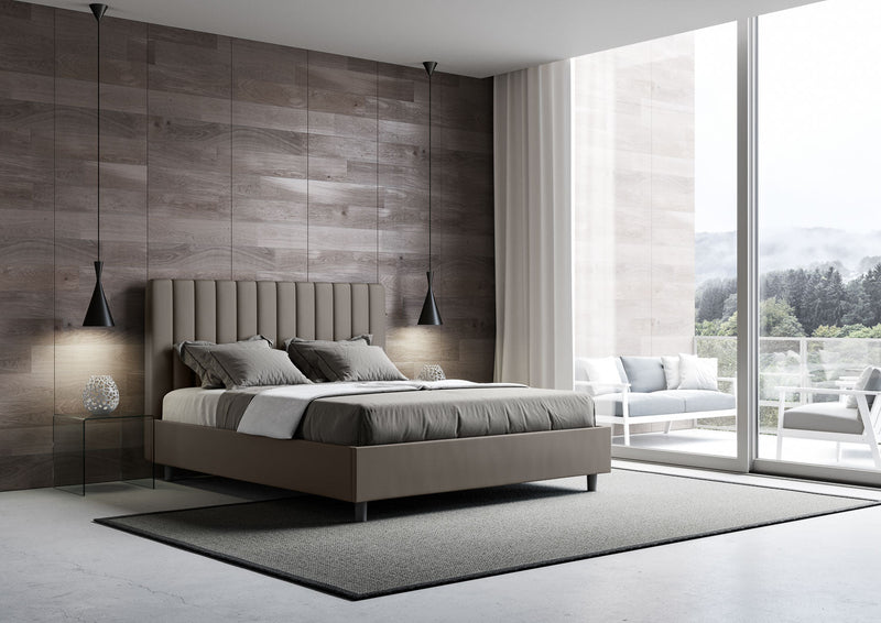 Letto Matrimoniale Agueda Cappuccino Varie Misure