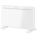 Stufa Elettrica 1500 W Termoconvettore 70x21,5x43,5 cm da Parete e Terra Compatibile con Alexa e Google Home Bianco      