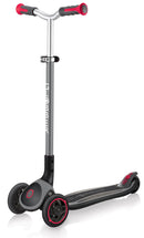 Monopattino 3 Ruote Pieghevole 5 Altezze Max 50 Kg Globber Master Grigio e Rosso