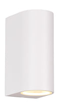 Applique da Esterno Attacco GU10 in Alluminio Pressofuso Bianco Opaco