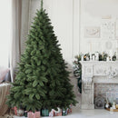 Albero di Natale 240 cm Piccadilly Super Folto 1464 Rami Pino Verde Base Croce