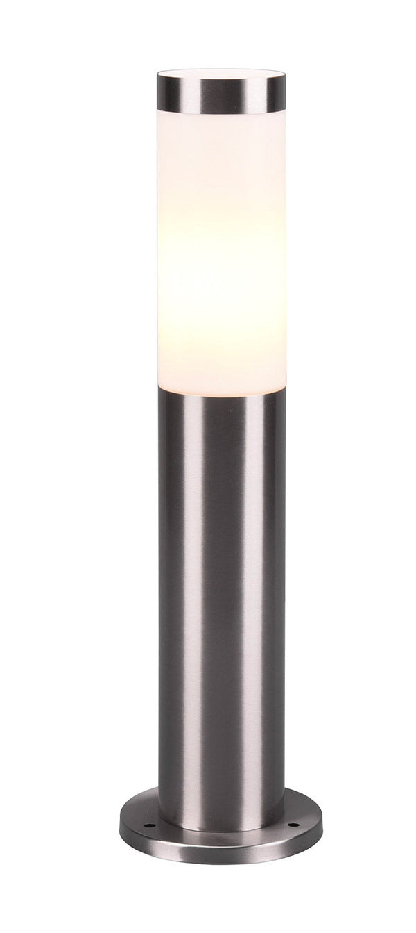 online Lampada Palo da Esterno Attacco E27 in Acciaio  Nichel Satinato